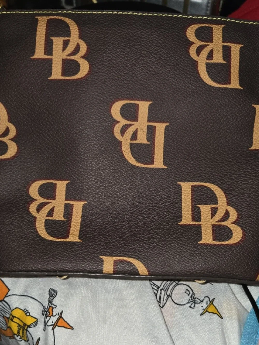 Dooney And Burke Brown and Tan Crossbody Bag - Picture 7 of 13